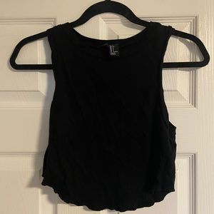 Forever 21 Black Crop Top